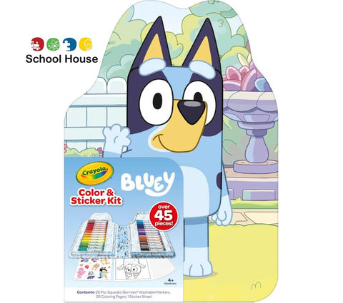 Bluey Color & Sticker Kit