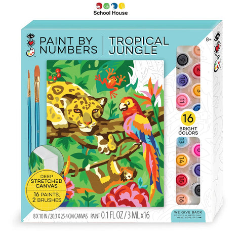 Paint By Number Tropical Jungle