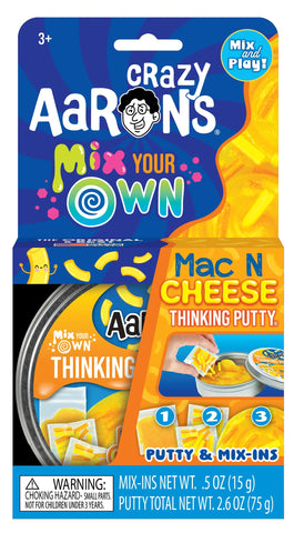 Mac & Cheese Mix Your  Own Thinking Putty