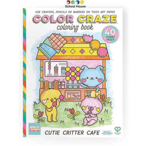 Cutie Cafe Color Craze Book