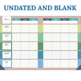 Crafty & Cool Teacher Plan Book