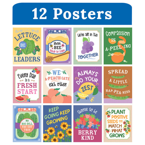 Farmers Market Mini Posters Set