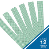 Green Gingham Border