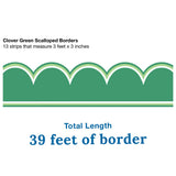 Clover Green Border