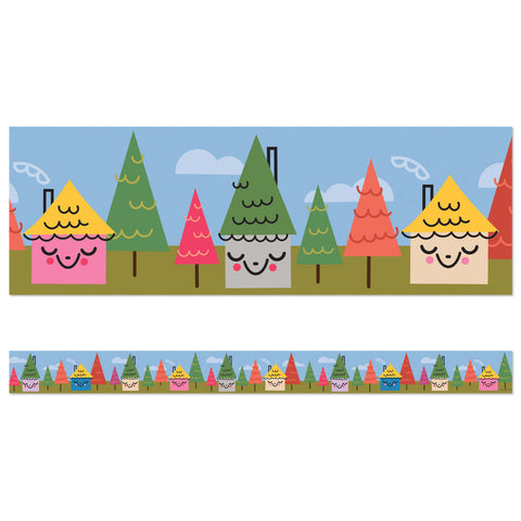 Forest Village Border
