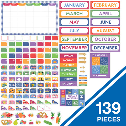 Farmers Market Calendar Bulletin Board Set