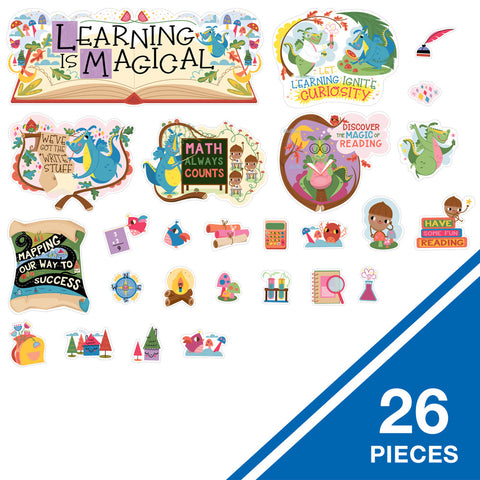 Learning Is Magical Bulletin Board Set