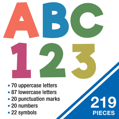Woodland Brights 4 Inch Letters