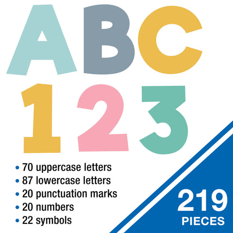 Boho 4In Letters