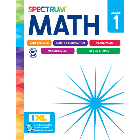 Spectrum Math 1 Workbook