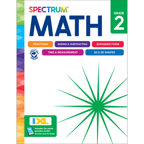 Spectrum Math 2 Workbook