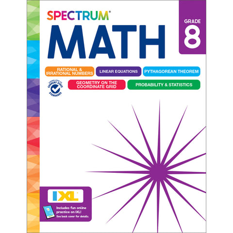 Spectrum Math 8 Workbook