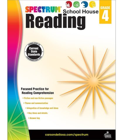 Spectrum Reading 4 Workbook