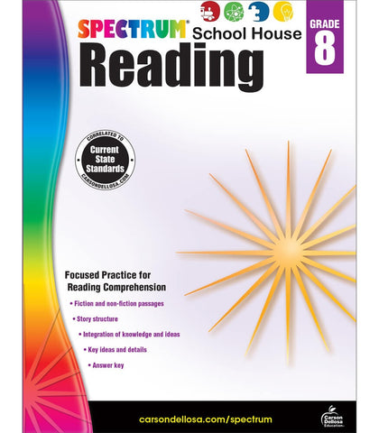 Spectrum Reading 8 Workbook