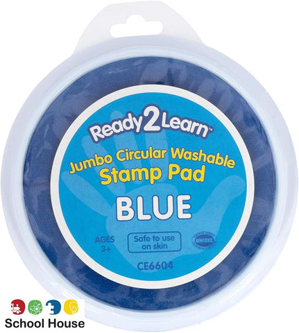 Circular Stamp Pad Blue