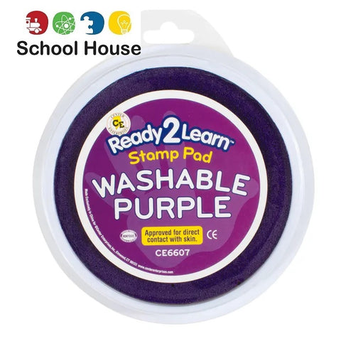 Circular Stamp Pad Purple
