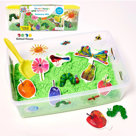 Sensory Bin Very Hungry Caterpillar