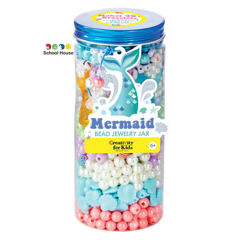 Bead Jewelry Jar Mermaid