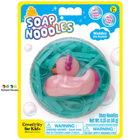 Soap Noodles Waddles The Axolotl