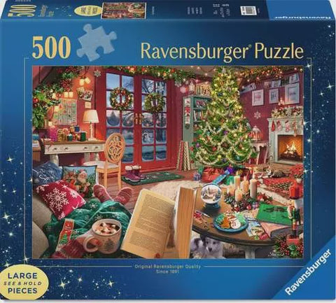 COZY CHRISTMAS RETREAT 500 LG PC PZ