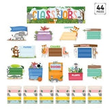 Jungle Friends Class Jobs Mini Bulletin Board Set