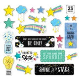 Star Bright Positive Thinking Mini Bulletin Board Set