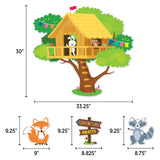 Woodland Friends Treehouse Bulletin Board Set
