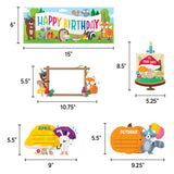Woodland Friends Birthday Mini Bulletin Board Set