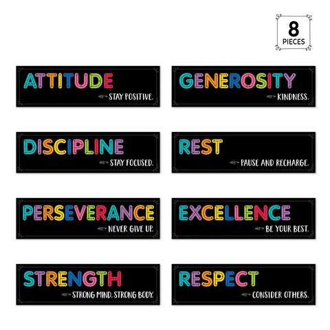 Core Decor Mindset Motivation Mini Bulletin Board Set