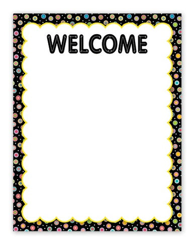 Core Decor Welcome Chart