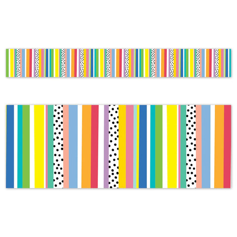 Core Decor Stripes & Dots Border