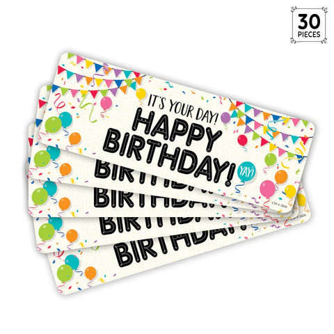 Core Decor Happy Birthday Bookmarks