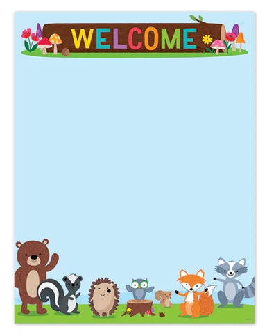 Woodland Friends Welcome Chart