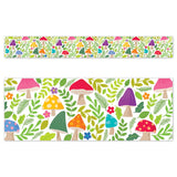 Woodland Friends Mushrooms Border