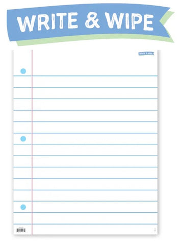 Core Decor Write & Wipe Notebook Page
