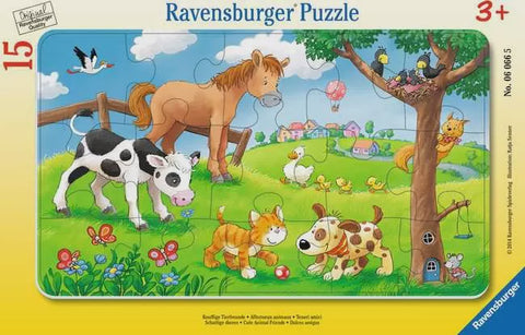 CUTE ANIMAL FRIENDS 15 PC FRAME PZ