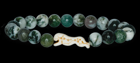 FAHLO CHEETAH ACACIA BRACELET