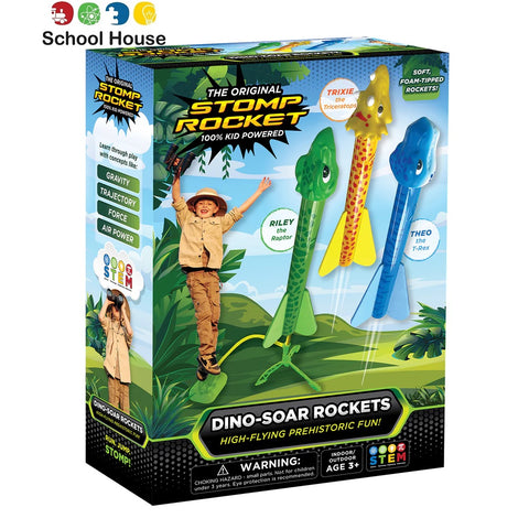 Stomp Rocket Dino Soar Rockets