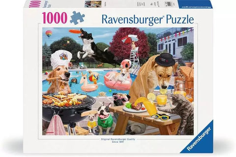 Dog Days Of Summer 1000 Piece Puzzle
