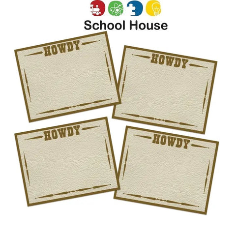 Wild Wild Classroom Name Tags