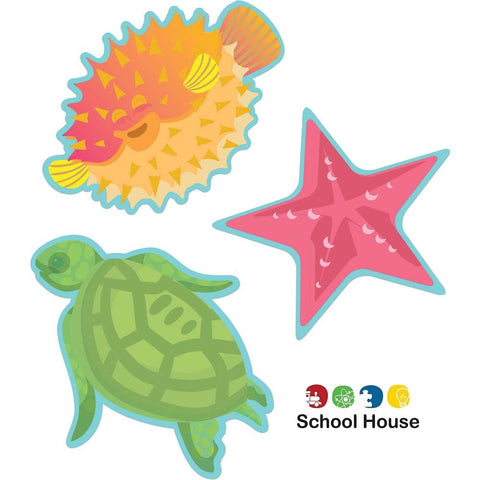 Seas The Day Fish Cut Outs