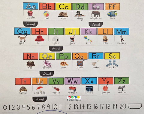 Alphabet Mini Bulletin Board Set