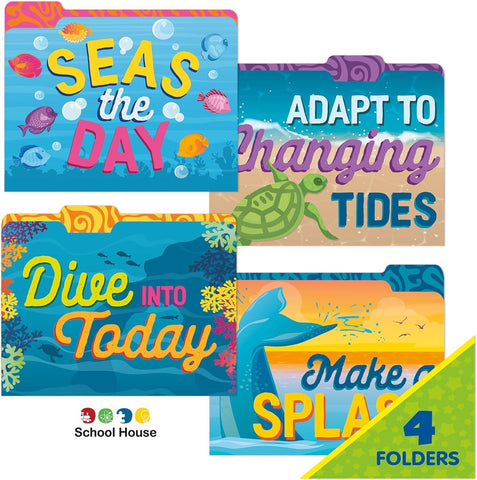 Seas The Day File Folders