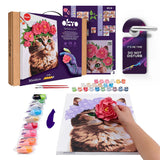 Okto A Cat In A Flower Crown 3D Modeling Painting