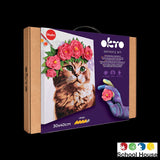 Okto A Cat In A Flower Crown 3D Modeling Painting