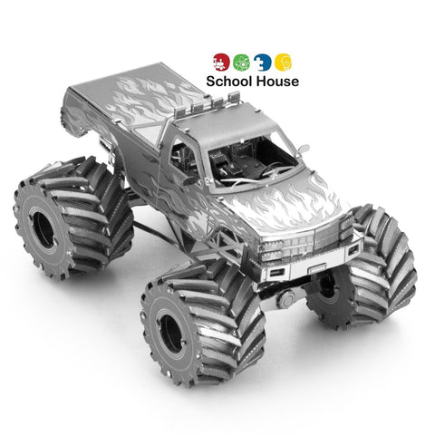 Monster Truck Metal Earth