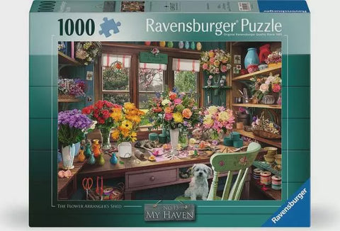 FLOWER ARRANGER'S SHED 1000 PC PZ