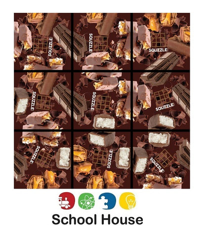 Chocolate Bars Squzzle Puzzle