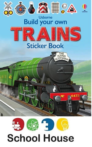 Build Your Own Trains Sticker Book