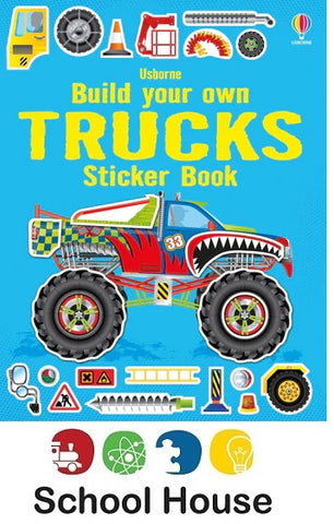 Build Your Own Trucks Sticker Book